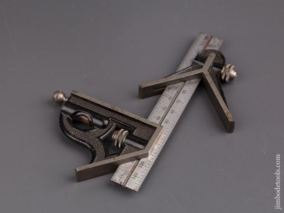 Fine Six inch STARRETT Combination Square Set - 85106