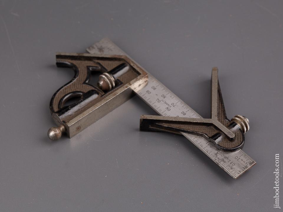 Fine Six inch STARRETT Combination Square Set - 85106