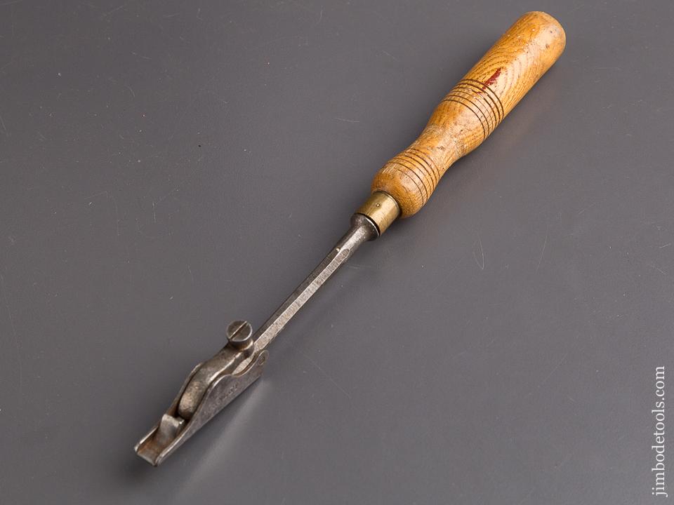 Rare! STANLEY No. 96 Chisel Gauge (Blind Nailing Plane) 1888 Patent - 85109