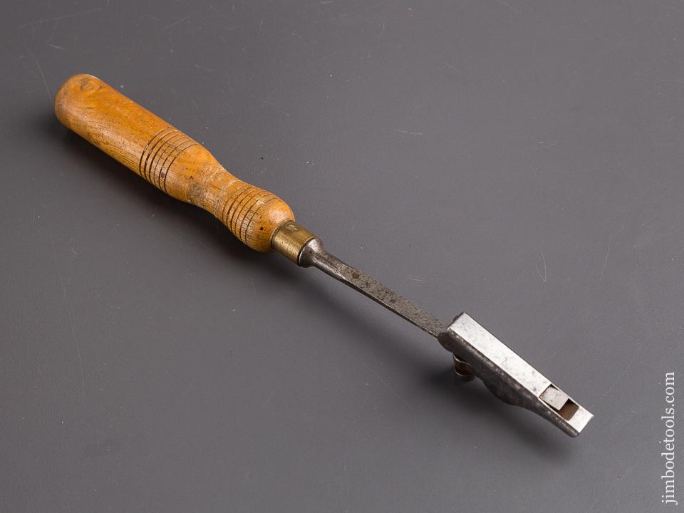 Rare! STANLEY No. 96 Chisel Gauge (Blind Nailing Plane) 1888 Patent - 85109