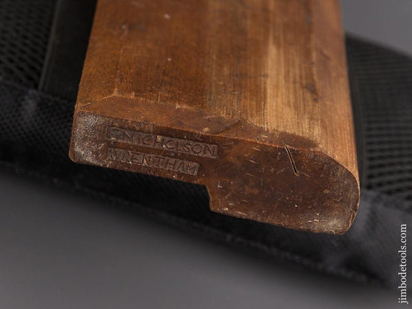 Extra Fine! F. NICHOLSON WRENTHAM Molding Plane FIVE STARS - 85140U