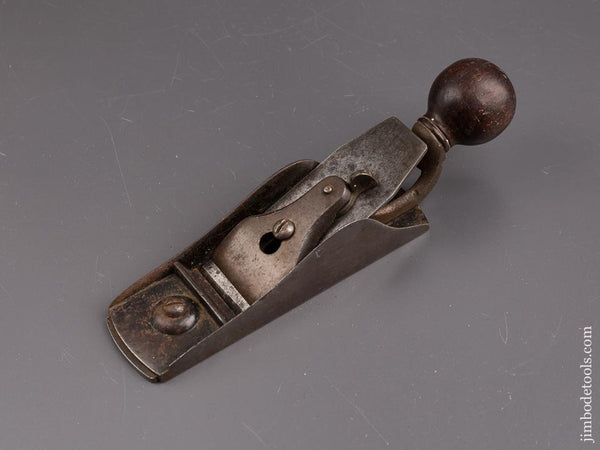 Extra Fine STANLEY No. 9 3/4 Tail Handle Block Plane Type 1 circa 1872-74 - 85144