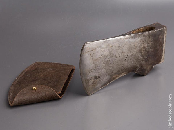 Extra Fine! Five Pound COLLINS Felling Axe with Leather Sheath - 85147