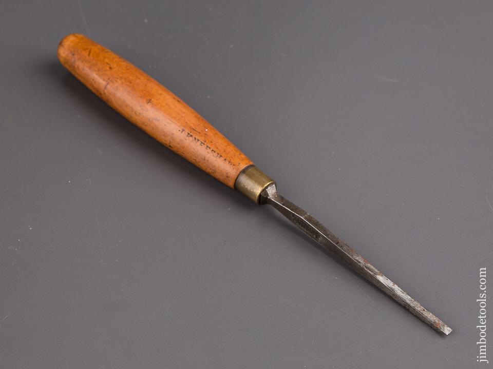 1/8 x 9 inch NURSE Boxwood Handled Mortise Chisel - 85151