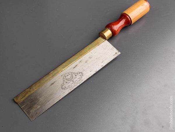 19 point 8 inch Rip SANDERSON KAYSER PAX Brass Back Dovetail Saw - 85166