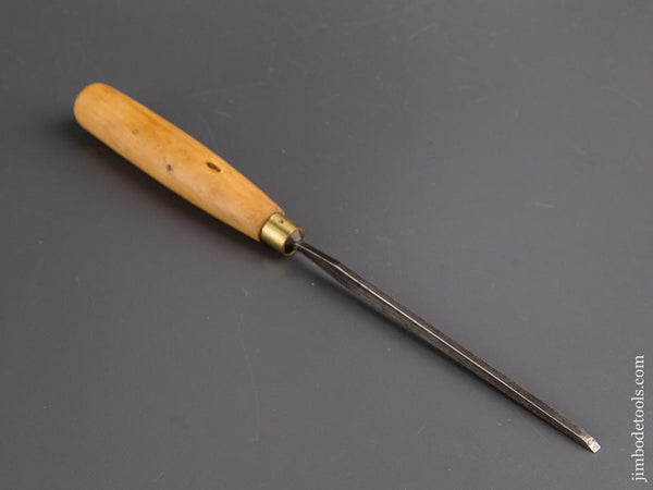 1/8 x 12 inch BUCK Boxwood Handled Sash Mortise Chisel - 85182