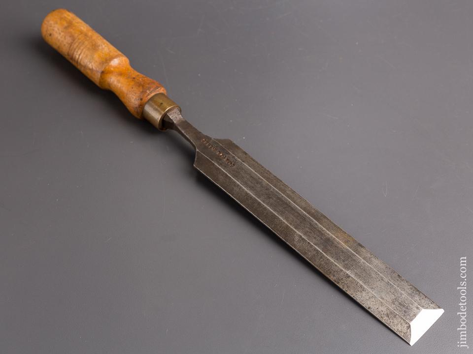 1 1/2 x 16 inch FTL 1952 Beech Handled Paring Chisel - 85192