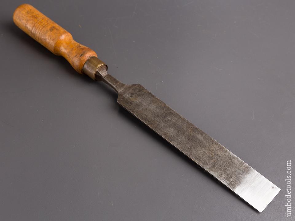 1 1/2 x 16 inch FTL 1952 Beech Handled Paring Chisel - 85192