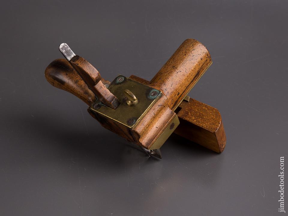 Fabulous! English Style Coach Maker's Plow Plane With Three Irons - 85205U
