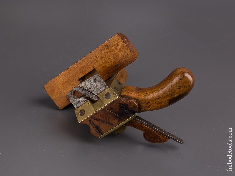 Fabulous! English Style Coach Maker's Plow Plane With Three Irons - 85205U