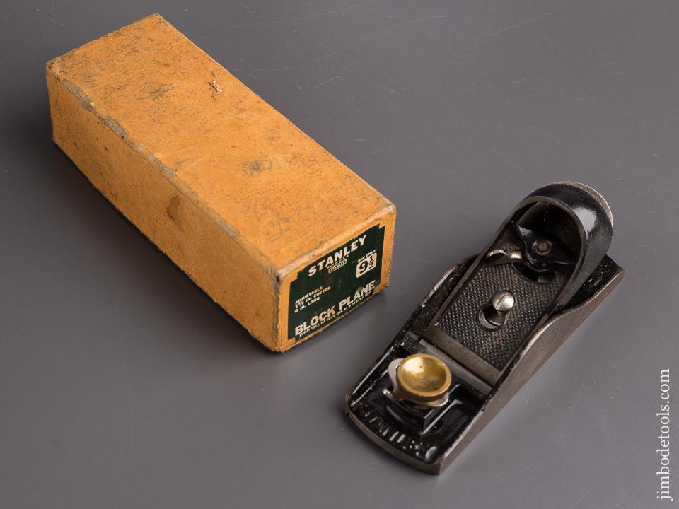 STANLEY No. 9 1/2 Block Plane in Original Box - 85264