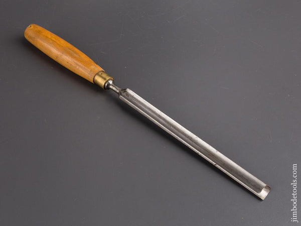 5/8 x 14 inch SORBY Boxwood Handled Paring Gouge - 85271
