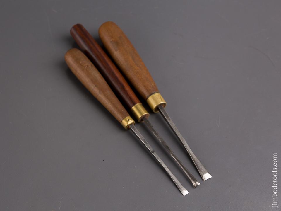 Gouges In The Workshop Three C. MAIERS Carving Gouges - 85297 – Jim Bode Tools