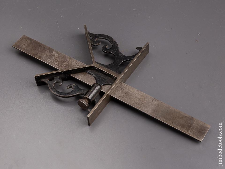 Twelve inch STANDARD TOOL CO CHAPLIN's Patent Combination Square and Center Finder = 85313