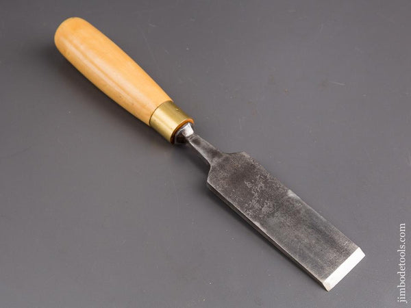 1 1/2 x 11 1/2 inch WARD Boxwood Handled Tang Chisel - 85320