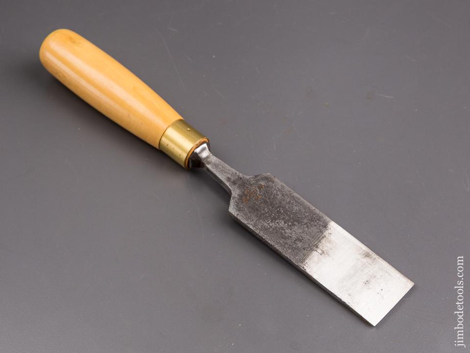 1 1/2 x 11 1/2 inch WARD Boxwood Handled Tang Chisel - 85320