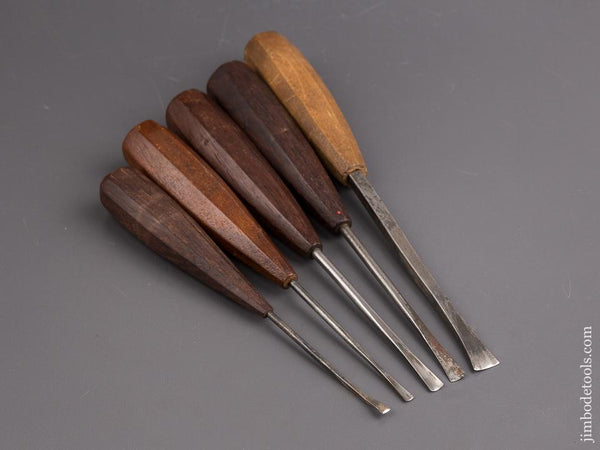 Five Good Carving Gouges - 85324