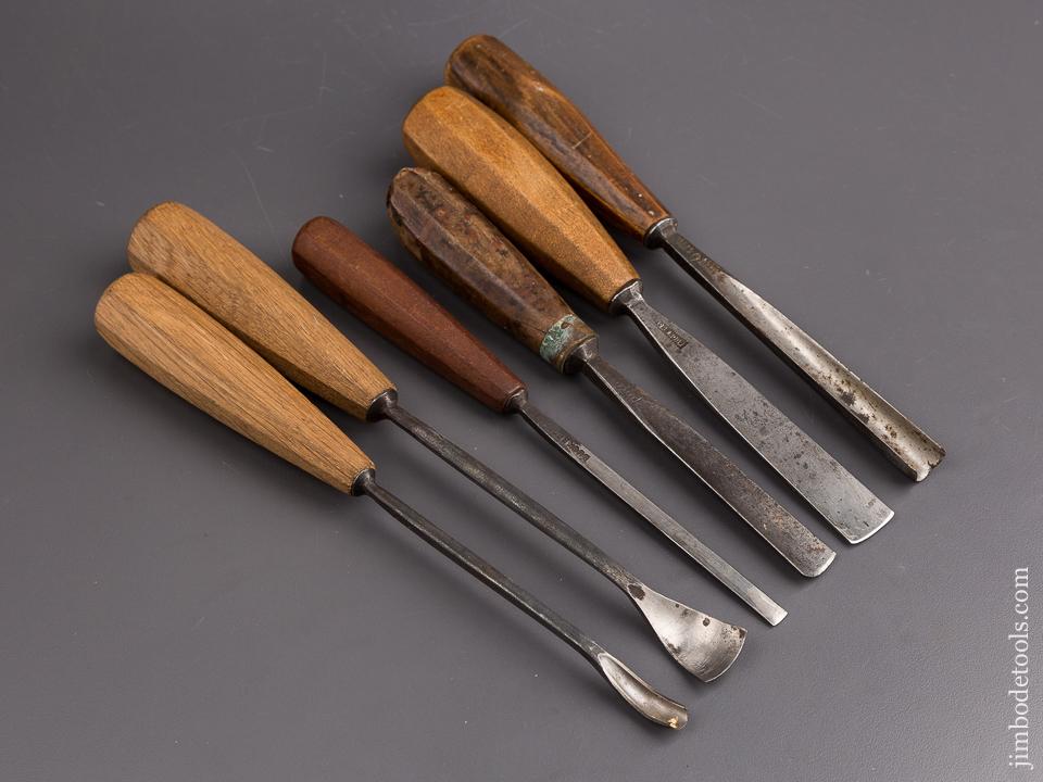 Six BUCK BROS Gouges - 85335