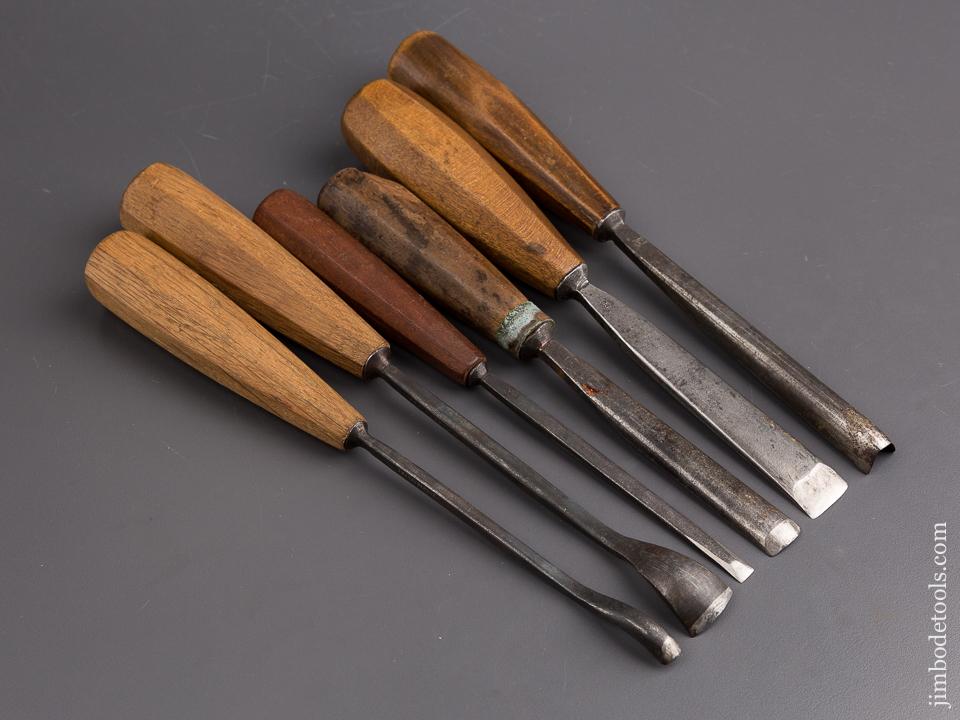 Six BUCK BROS Gouges - 85335