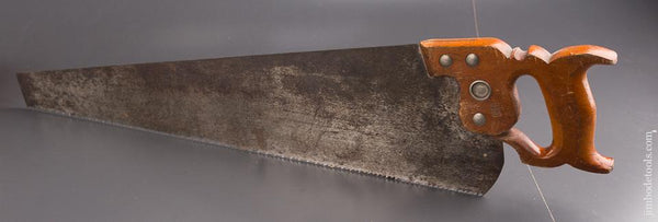 JUST SHARPENED 6 point 24 inch Rip ATKINS No. 54 Hand Saw - 85341