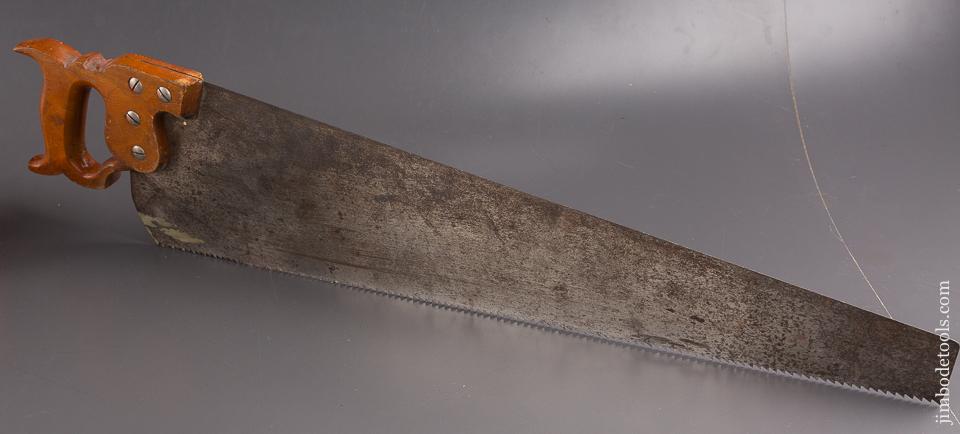 JUST SHARPENED 6 point 24 inch Rip ATKINS No. 54 Hand Saw - 85341