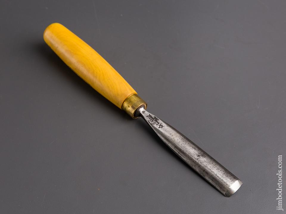 HUGE 7/8 x 10 1/2 inch ADDIS No. 6 Sweep Boxwood Handled Gouge - 85346