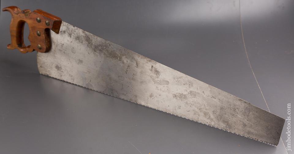 NEW OLD STOCK!  6 point 26 inch Rip DISSTON No. 12 London Spring Hand Saw - 85395