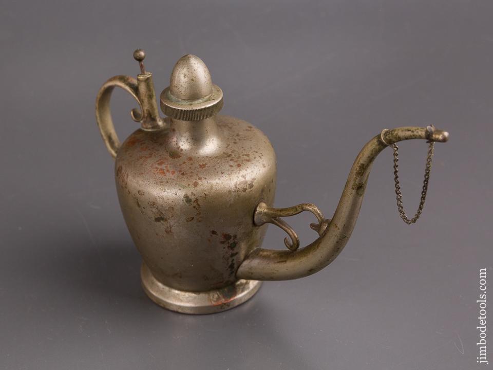 Ornate Patented S. STERNAU Alcohol Flagon - 85408