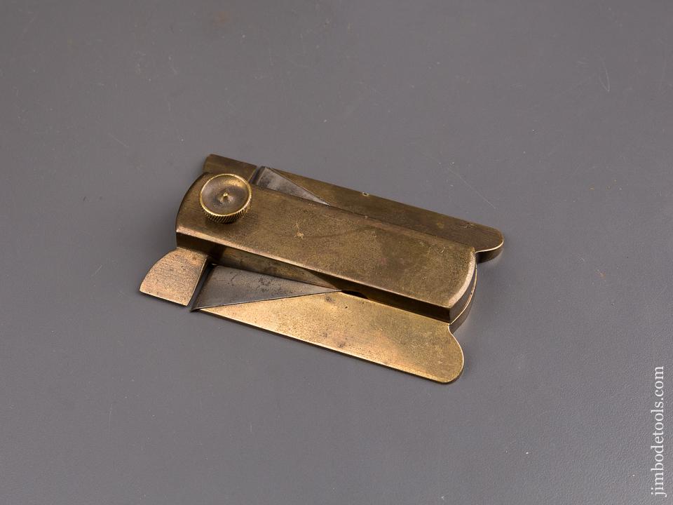 Stunning! Brass Double Side Rabbet Plane - 85417RU