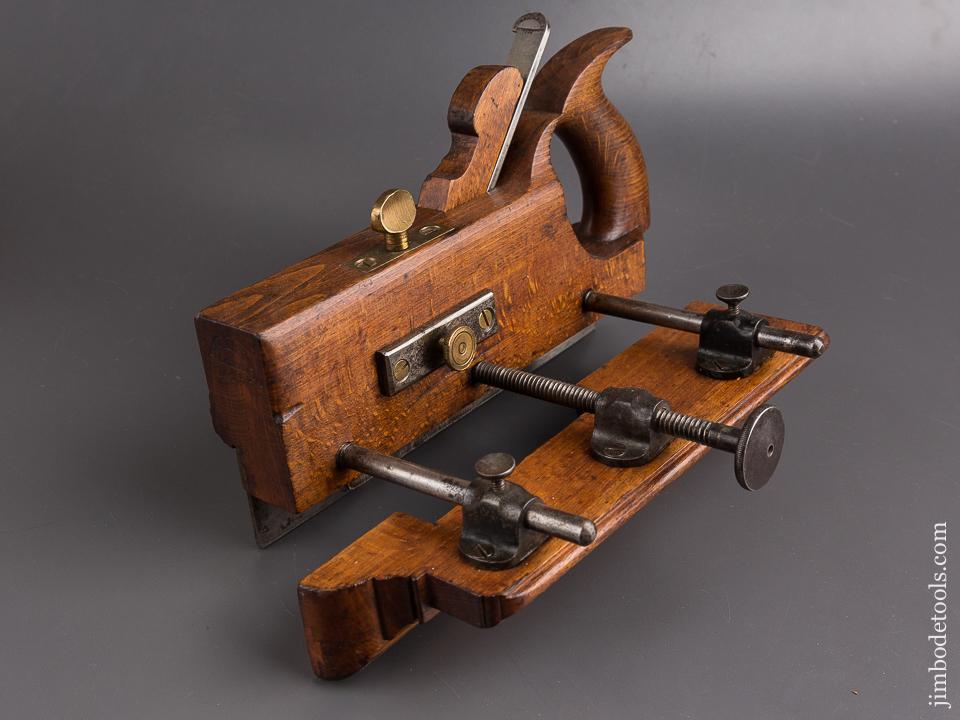 Rare! CHAPIN & RUST Patent March 31, 1868 Three Arm Plow Plane circa 1868 FINE - 85425RU