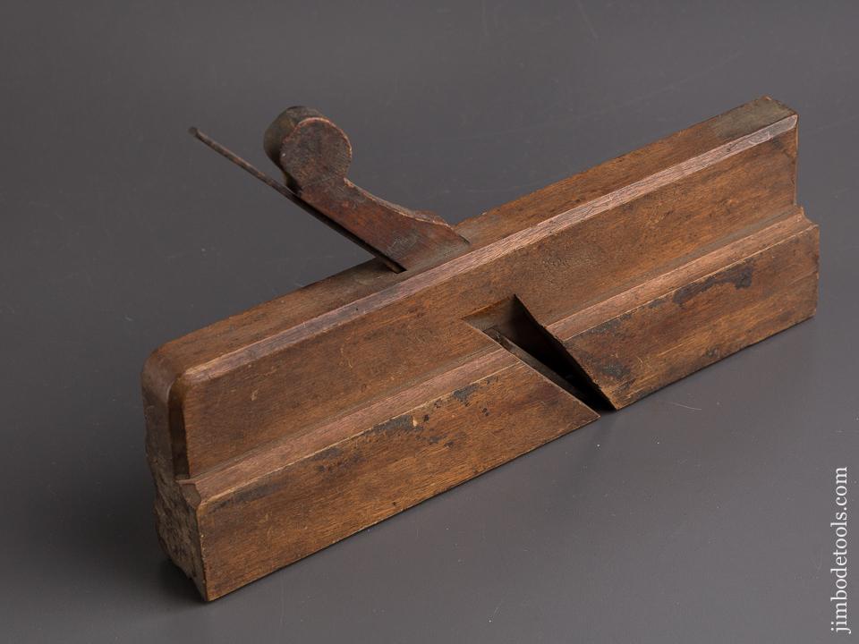 Ten Inch Yellow Birch Moulding Plane A. SMITH REHOBOTH circa 1790 Five Star Mark - 85491RU