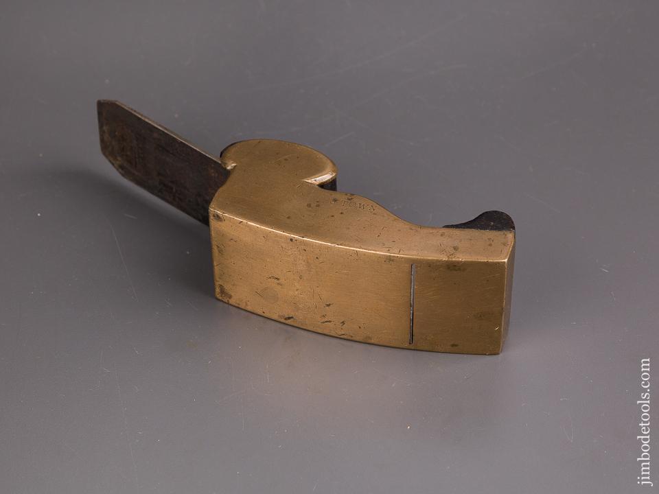 RARE Compassed Bottom Infill Chariot Plane in Gun Metal -  85433RU
