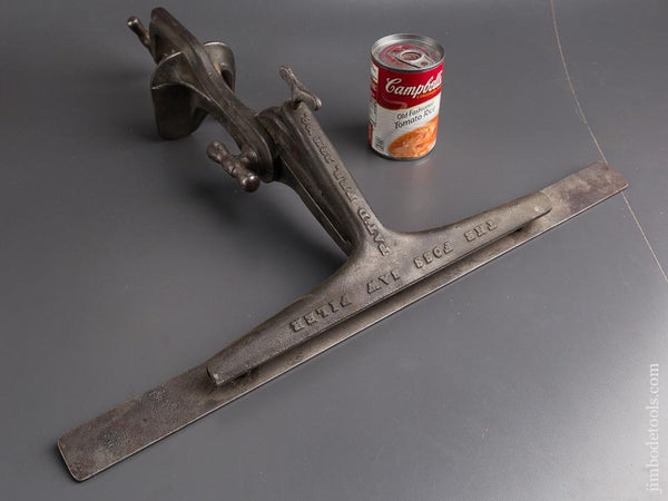 16 1/2 x 21 inch Patented FOSS Saw Filing Vise - 85452