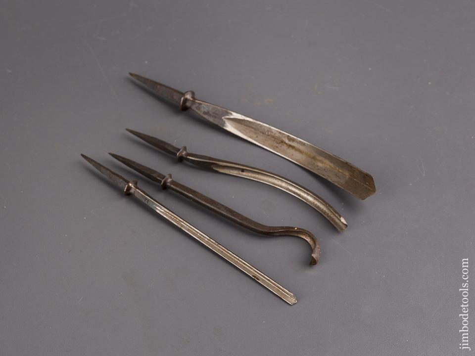 NEW OLD STOCK Set of Four ADDIS Carving Gouges - 85491