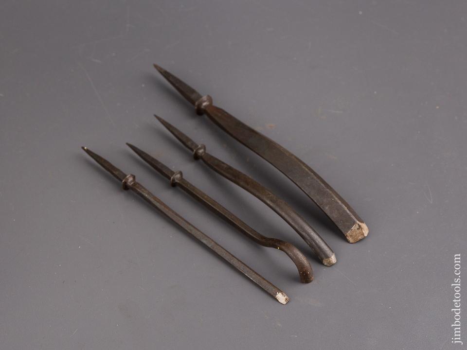 NEW OLD STOCK Set of Four ADDIS Carving Gouges - 85491