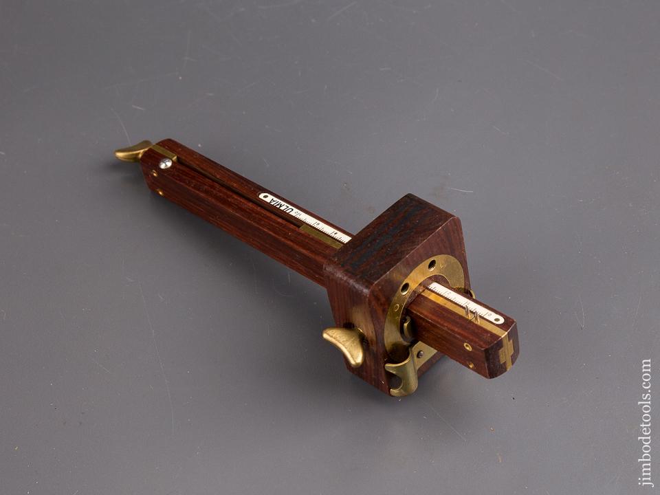 MINT 8 3/4 inch Rosewood & Brass ULMIA Mortise Gauge DISCONTINUED - 85492