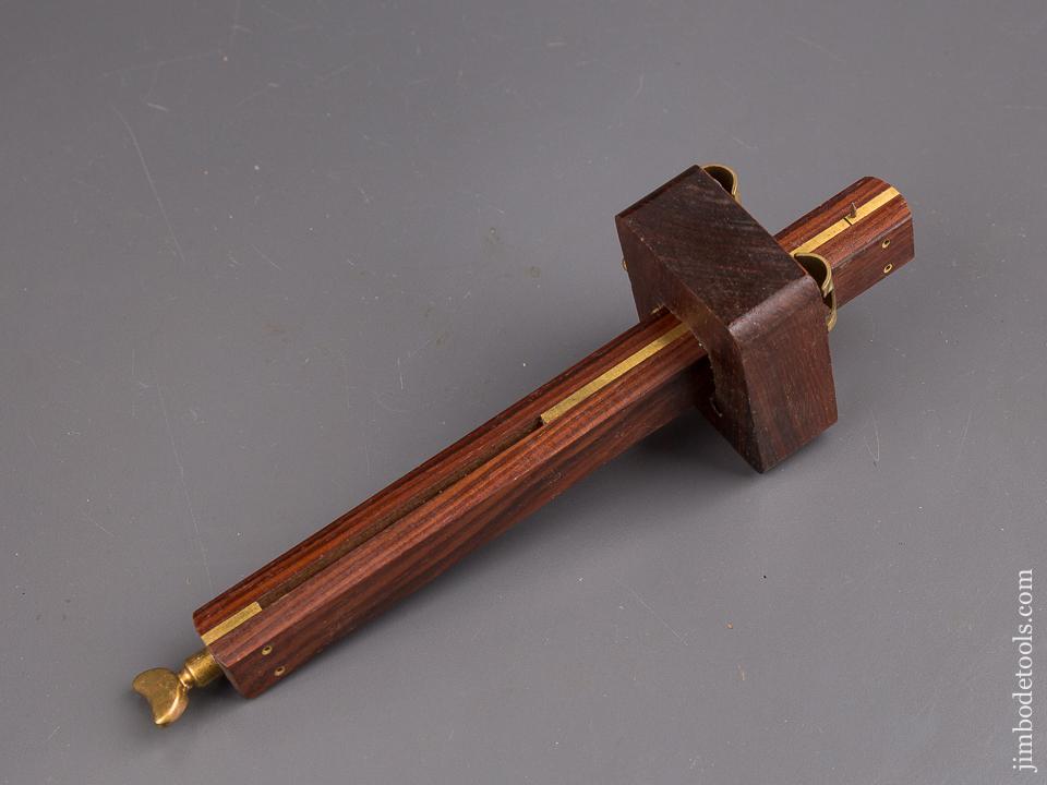 MINT 8 3/4 inch Rosewood & Brass ULMIA Mortise Gauge DISCONTINUED - 85492