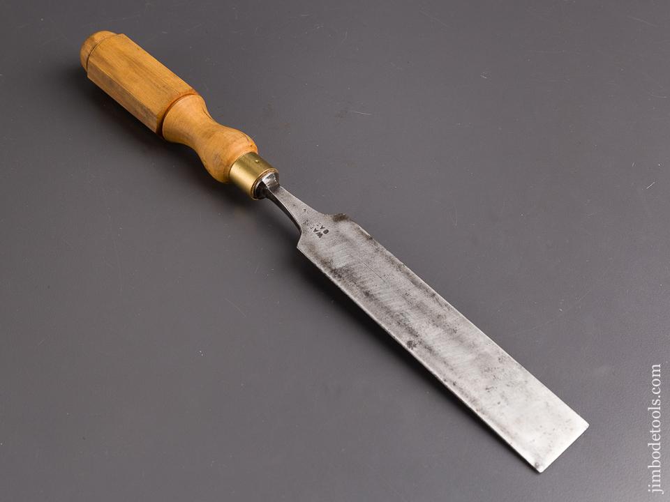 1 1/4 x 13 1/4 inch C. NURSE & CO. Boxwood Handled Paring Chisel - 85501