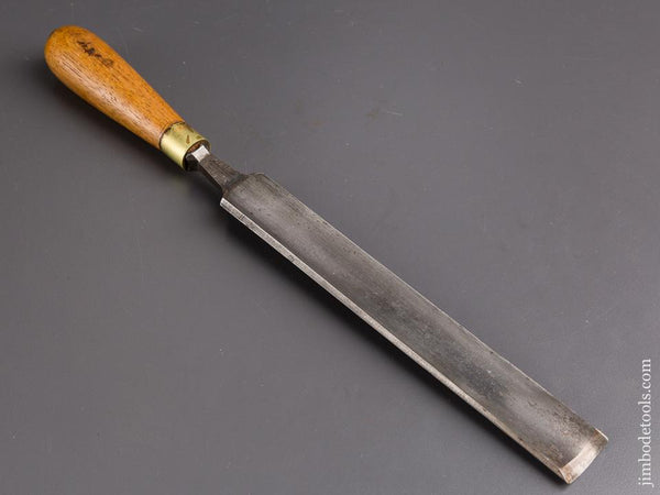 Extra Fine 1 1/8 x 14 inch MARPLES No. 5 Sweep Pattern Maker's Paring Gouge - 85502