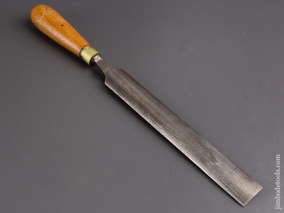 Extra Fine 1 1/8 x 14 inch MARPLES No. 5 Sweep Pattern Maker's Paring Gouge - 85502
