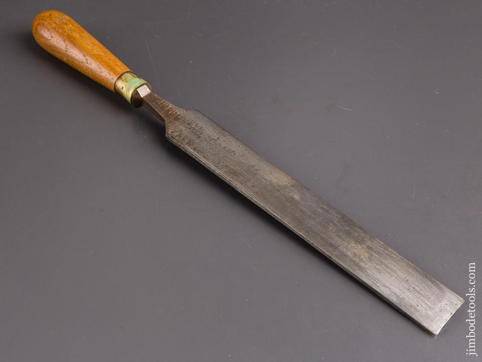 EXTRA FINE 1 1/4 x 14 inch MARPLES No. 3 Sweep Pattern Maker's Paring Gouge - 85504