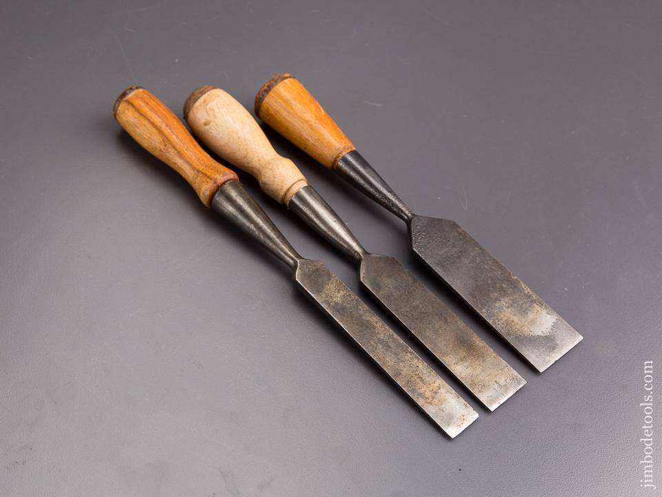 Three PEXTO Butt Chisels - 85541