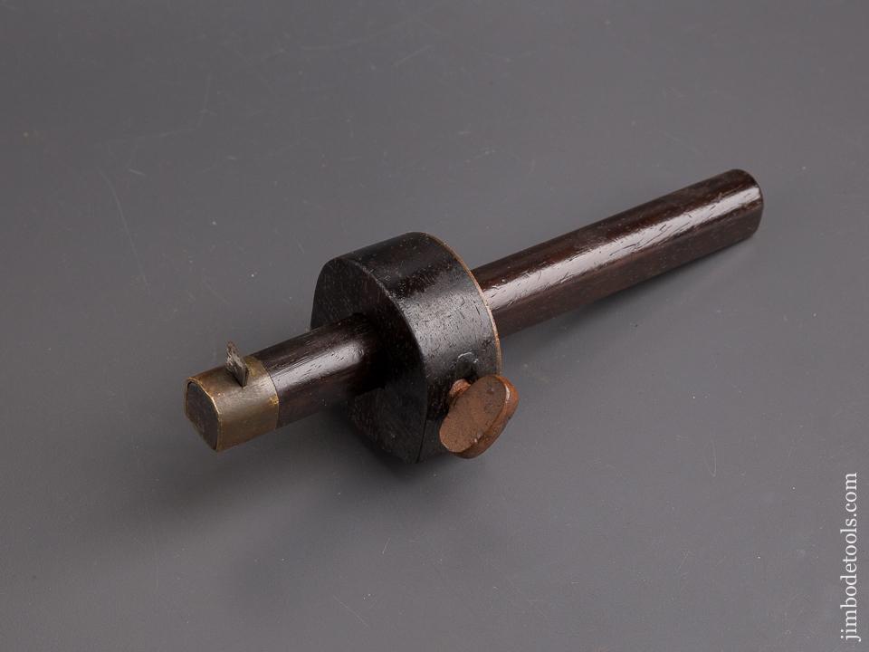 8 1/4 inch Rosewood & Brass Slitting Gauge - 85559