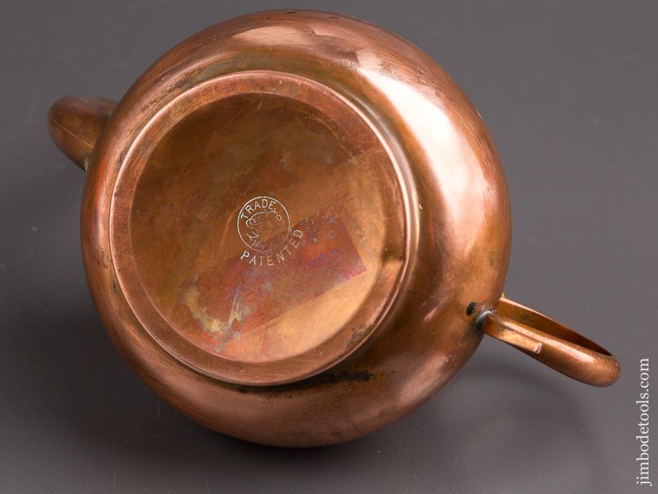 Fancy Copper Oil Can or Alcohol Flagon by STERNAU & CO - 85589