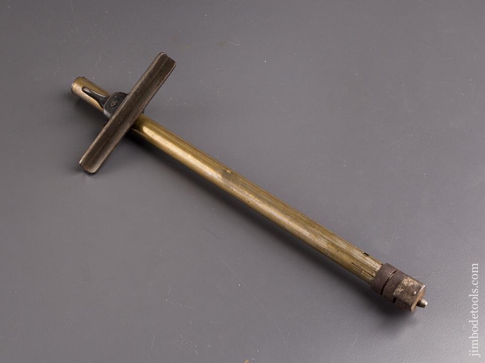 Rare! HUMPHREY Patent September 7 and 14, 1886 Telescoping Marking/Panel Gauge - 85591