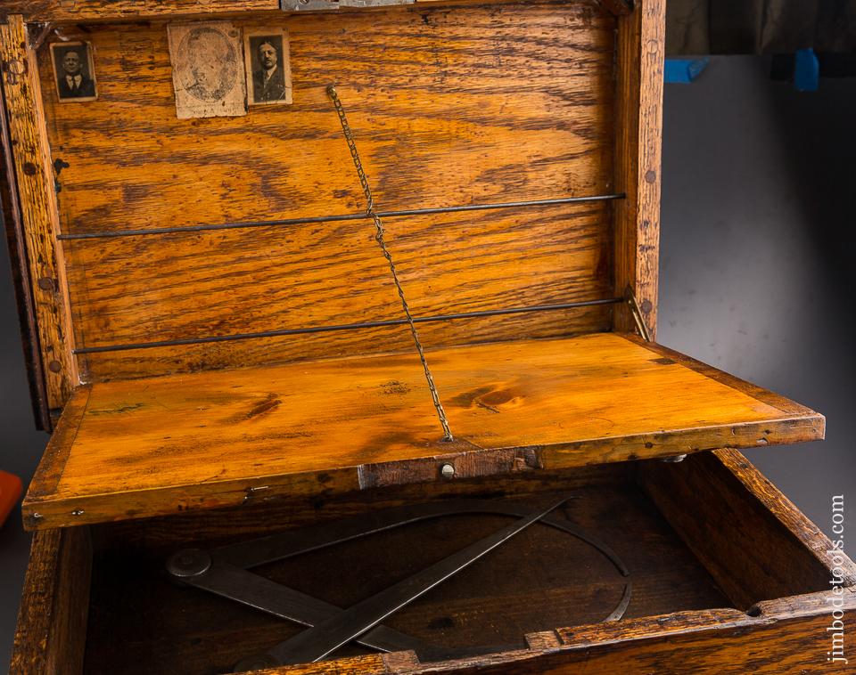 Fabulous Oak Machinist's Chest - 85592