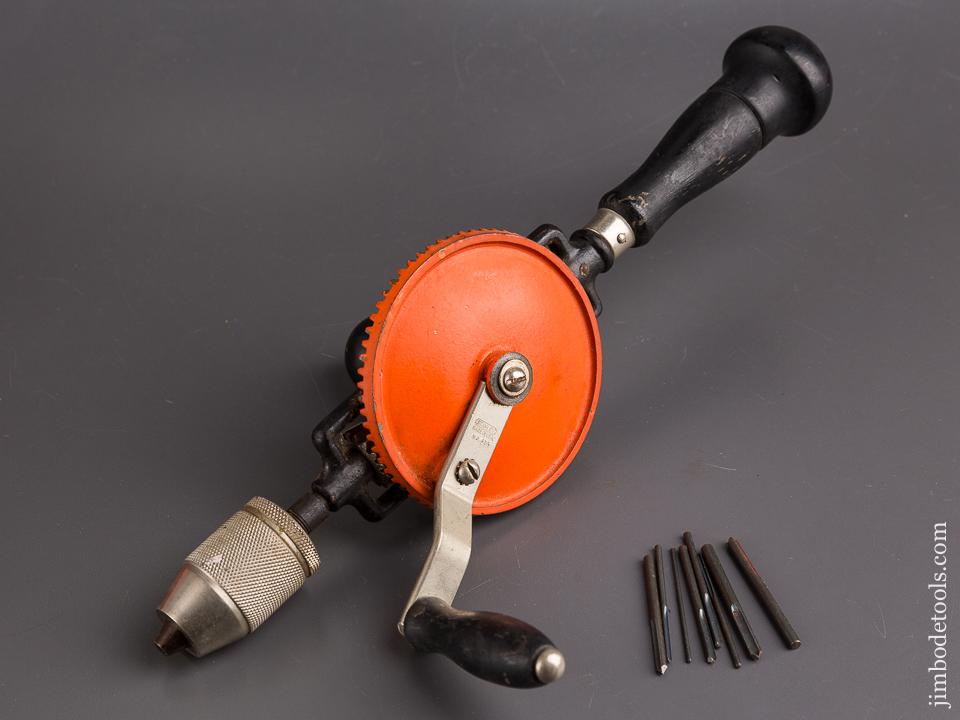14 inch STANLEY Egg Beater Hand Drill with Eight Bits - 85595