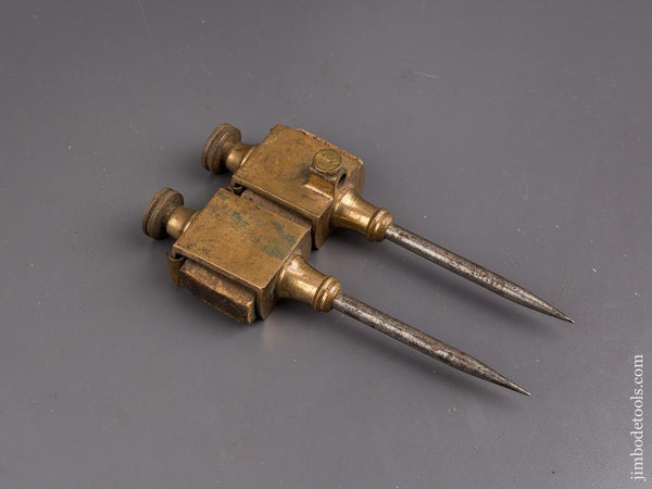Seven inch TOWER & LYON Brass Trammel Points - 85598