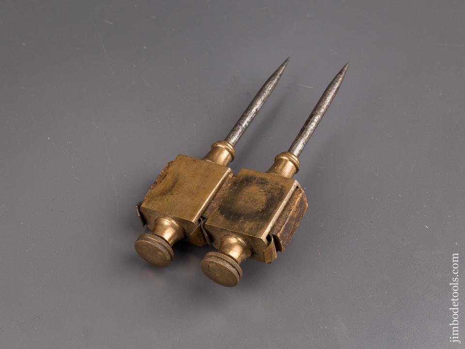 Seven inch TOWER & LYON Brass Trammel Points - 85598