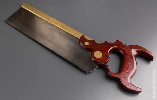 14 point 12 inch Paduk Triple Cove Brass Back DAVID A. YOUNG Tenon Saw - 85648